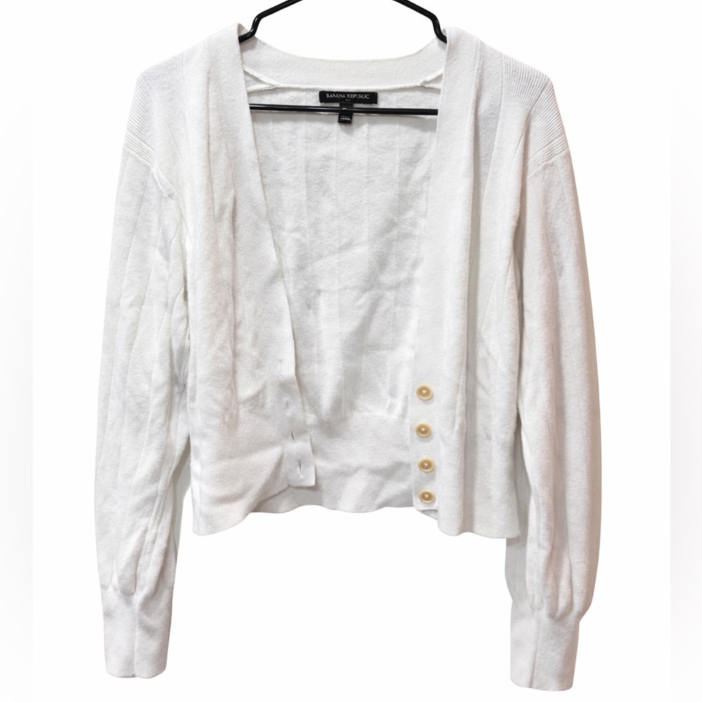 Banana Republic Cropped Cardigan Sweater